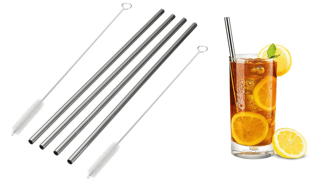 Stainless Steel Straws (4 Pack) - Good Filling